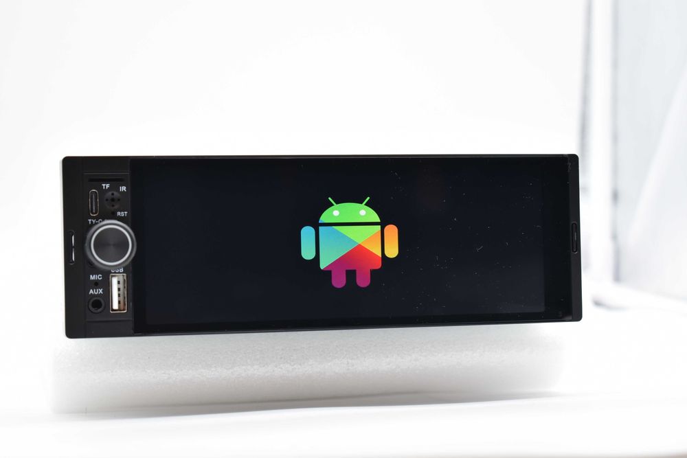 Rádio 1 DIN Android Universal – GPS Carplay - Novo
