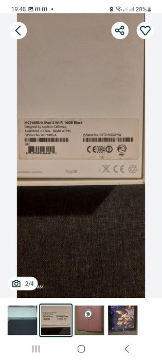 Планшет ipad 2 в гарному стані