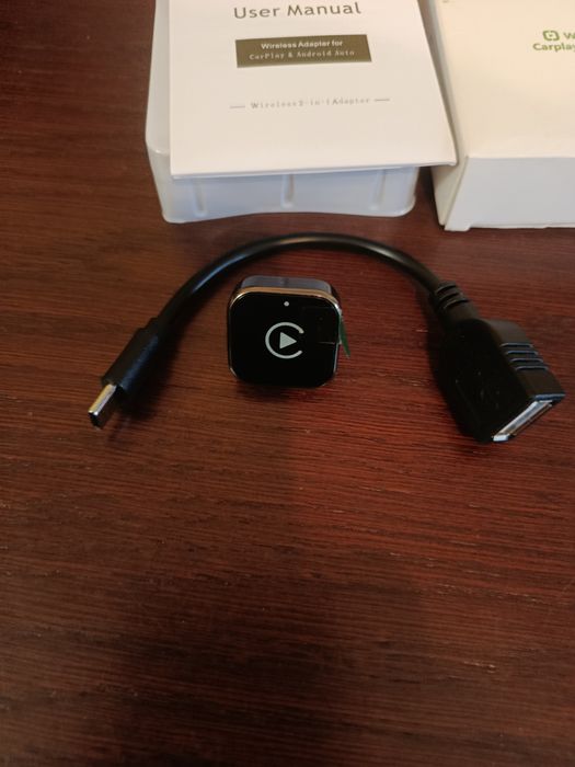 Adapter 2w1 samochodowy