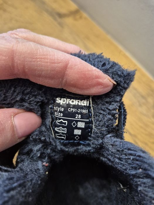 Buty zimowe kozaki Sprandi r. 28