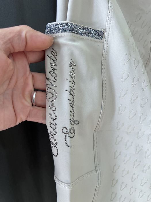 Leggings Equitação Bracomonte Equestrian – Bege – Tam. S (Novas)