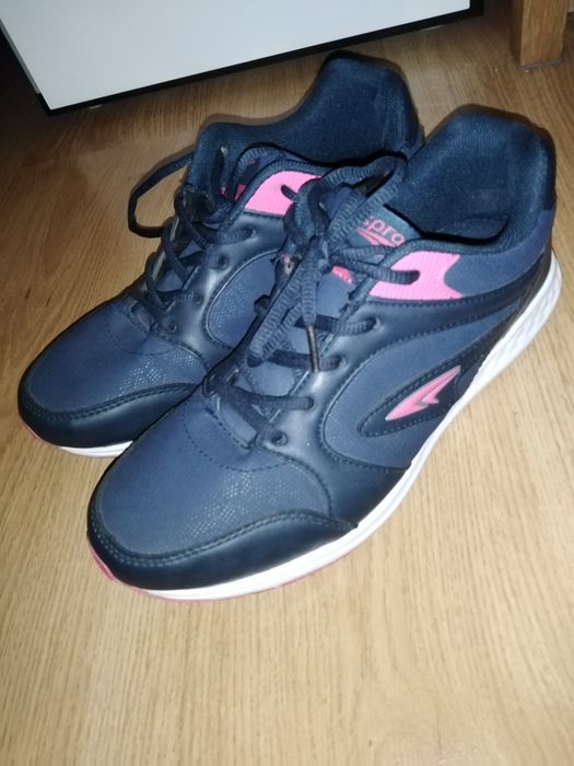 Buty  Sprandi 37 sportowe granatowe jesienne półbuty eko skóra