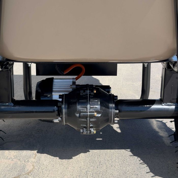 Taczka z napędem MEYER TE260 | 260 kg | Silnik 500 W | 24 V | e-Taczki