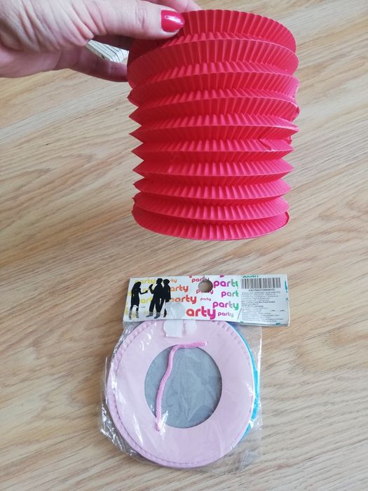 3 lampiony papierowe