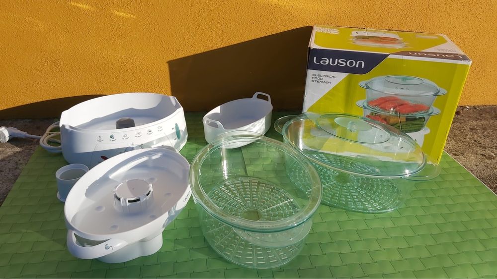 Maquina de coser a vapor