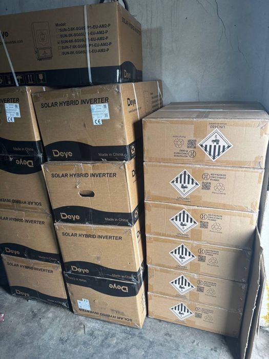 Deye комплект 6 кВт + АКБ 5.1 кВт