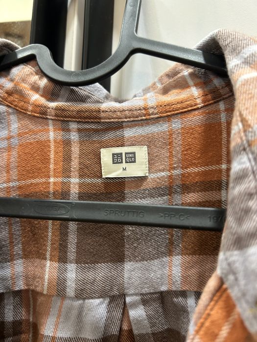 Фланелева сорочка Uniqlo картата М