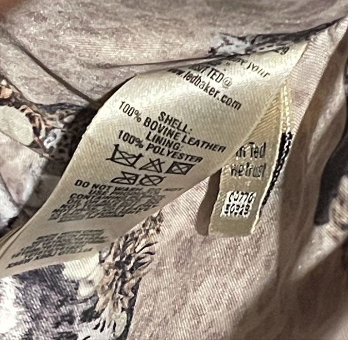 Кожаная сумка Ted Baker Оригинал