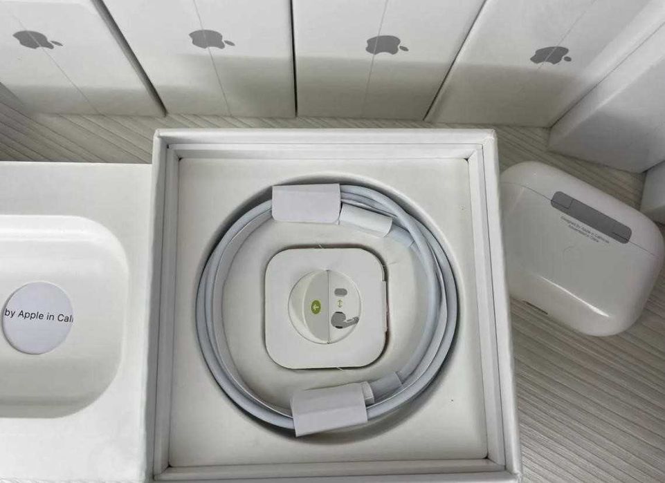 Беспроводные Наушники АирПодс Pro LUX 1в1 без шумки +чехол