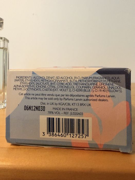 woda perfumowana Les Fleurs de Lanvin Blue Orchid