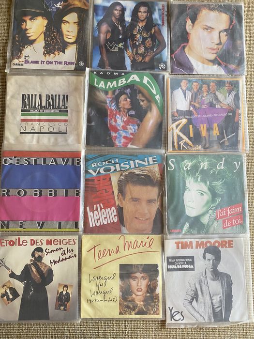 Singles vinil em bom estado