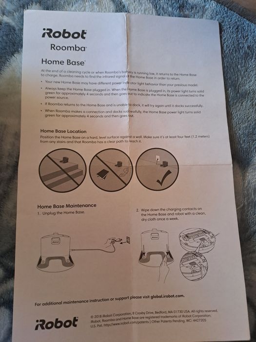 Base carregador iRobot