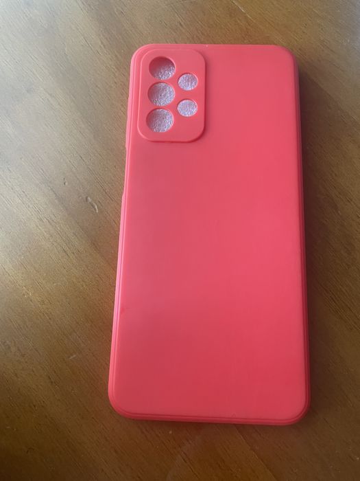 Capa Silicone Samsung A23 4G Vermelha