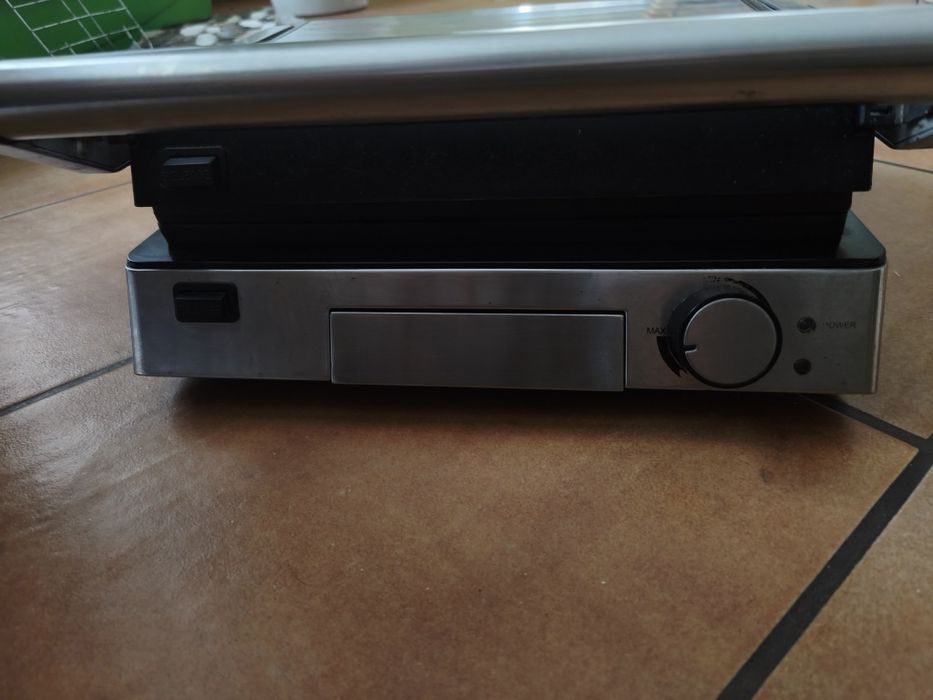 Grill kontaktowy Silvercrest | Żeliwny ruszt |2000W 
​Op