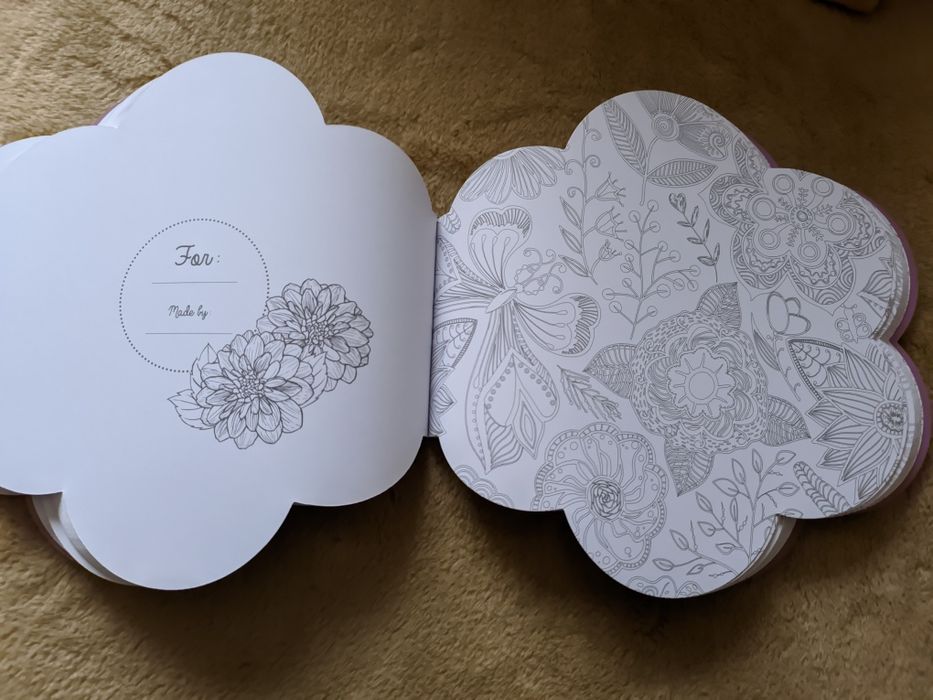 Большая Раскраска антистресс Цветы