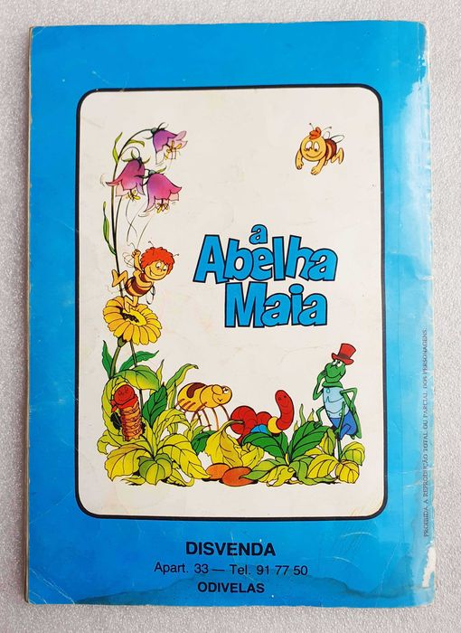 Antigo Álbum BD ~ "A Abelha Maia nº11 - Maia e os Estrangeiros" ~ Disvenda ~ 1979