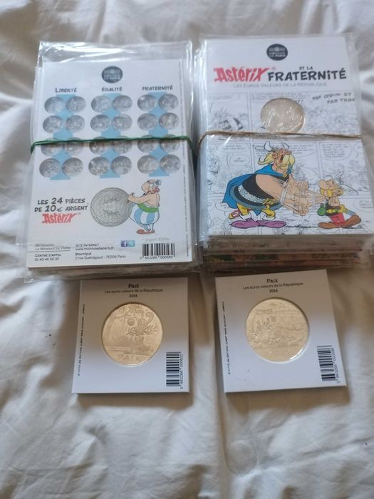 vendo coleção francesa asterix