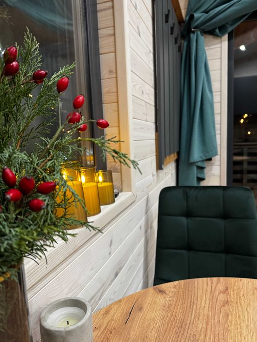 Котедж у сосновому лісі під Києвом. Камін. Вініл. Чан. Баня