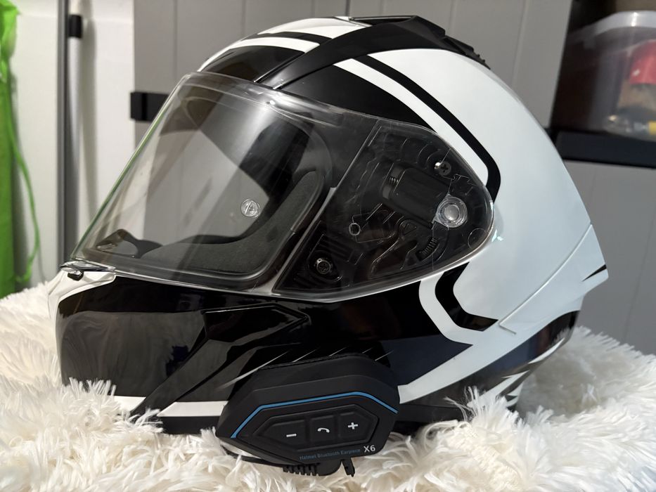 Capacete Airoh Tamanho S + Sistema Bluetooth