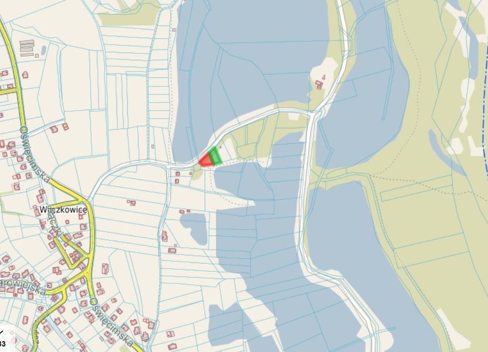 Działka  rekreacyjna