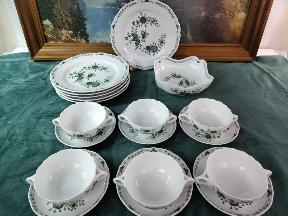 Zestaw obiadowy. Hutschenreuther Schlossgarten.