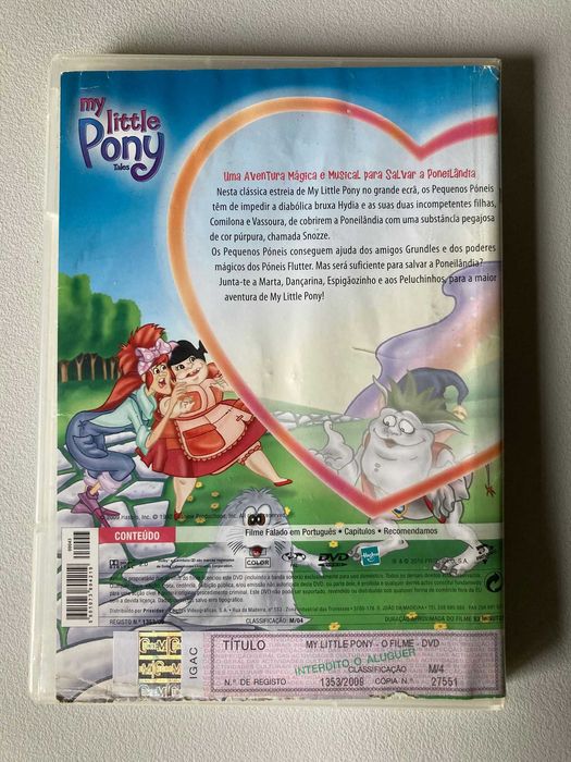 [DVD] My Little Pony: O Filme