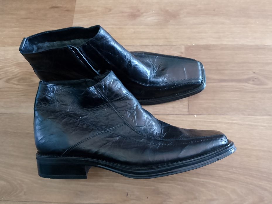 Buty męskie ocieplane nowe skóra rozmiar 44
