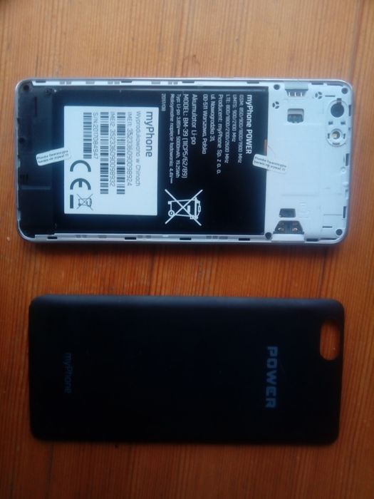myPhone Power uszkodzony bateria 5000mhA