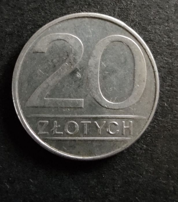 Moneta 20zł 1986 PRL
