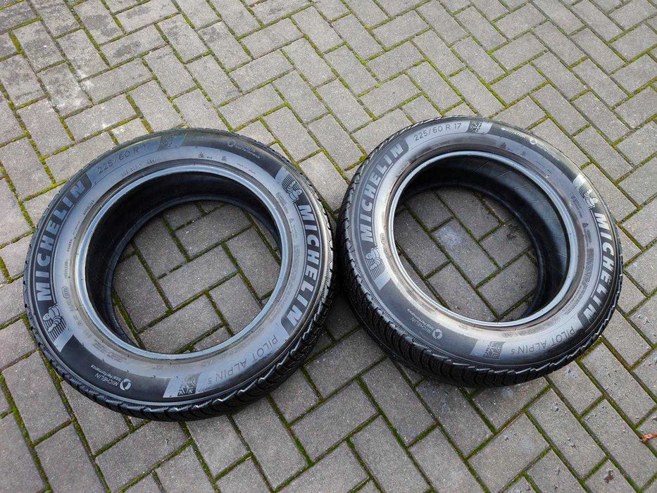 225/60 99H R17 MICHELIN Pilot Alpin 5 AO 6mm 2021r Zimowe Opony 2szt