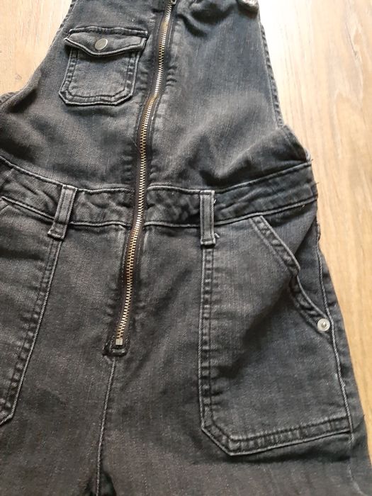 Zara jeansowe ogrodniczki 9lat-134cm
