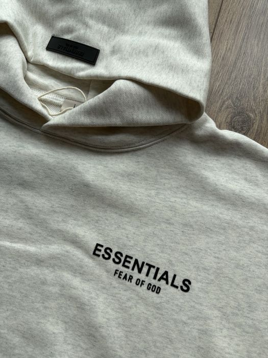 Essentials White Hoodie (Bluza)