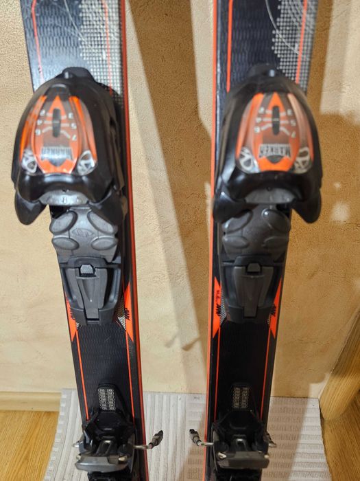 Narty juniorskie K2 AMP BOLT 134 cm stan bardzo dobry.