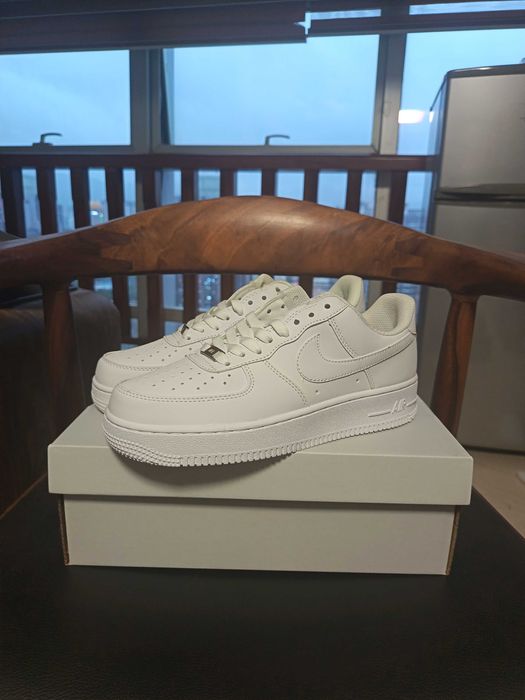 Nike Air Force 1 Low '07 Triple White całkowicie białe nowe rozmiar