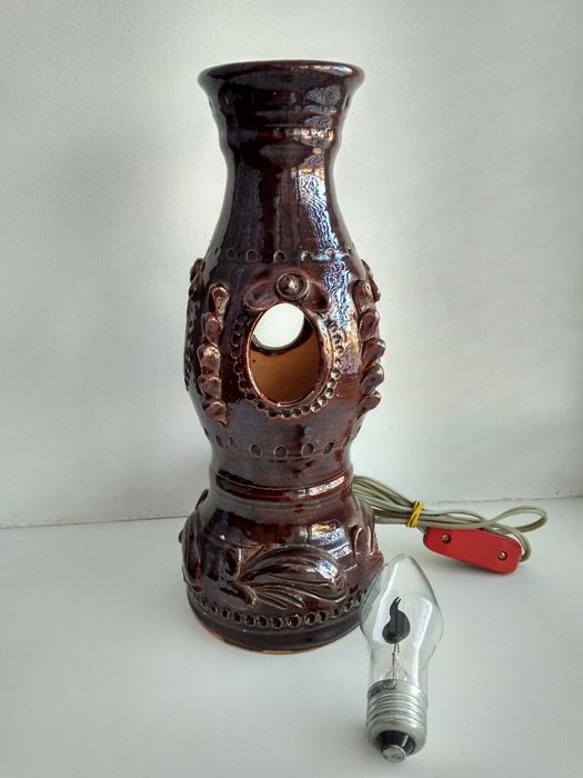 Светильник ночник кераміка електричний ретро