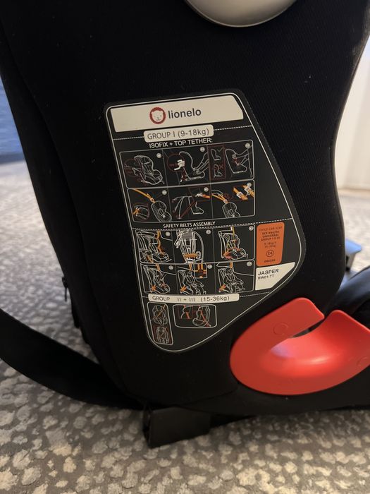 Fotelik samochodowy Isofix 9-18kg