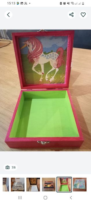 Caixinha em decoupage princesa