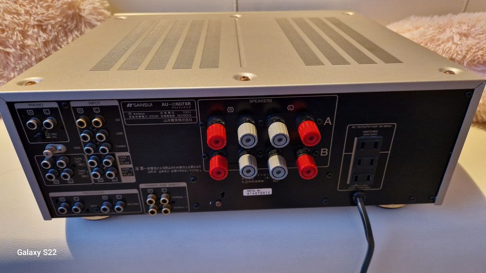 Wzmacniacz Sansui AU-α607XR + Autotransformator | Stan Perfekcyjny | Zbalansowany