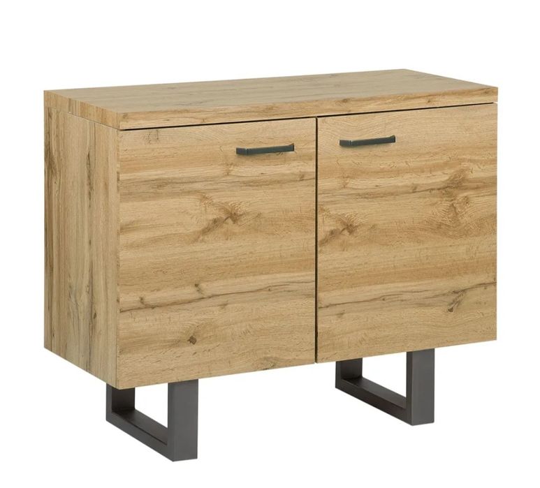 Armário TIMBER Castanho claro, Beliani