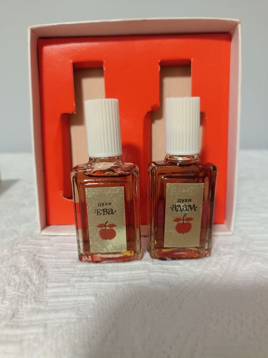 Духи винтаж. Адам и Ева. Знакомый образ