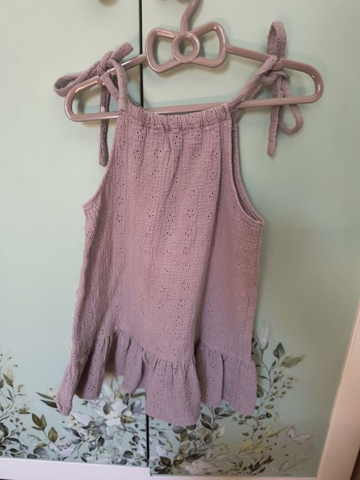Letnia sukienka handmade 80/86  darmowa wysyłka