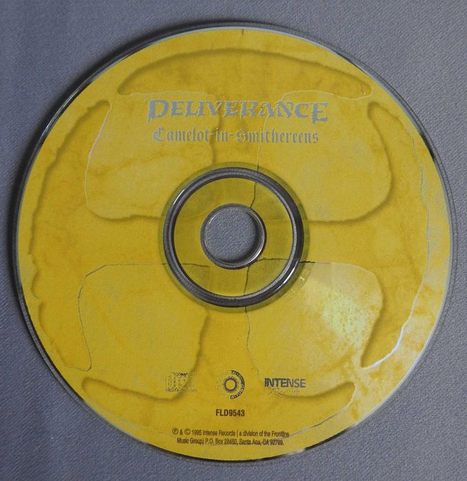 Deliverance Camelot-In-Smithereens CD USA 1995 оригинал EX