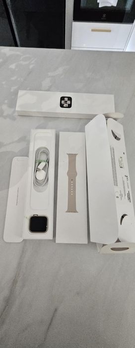 Apple Watch SE 44mm jak nowy kilka razy założony! Odbiór osobisty