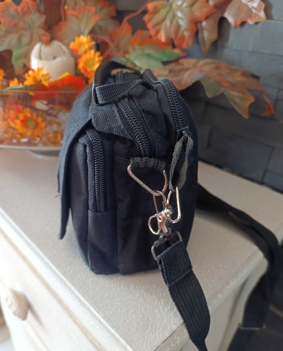 Mala Bolsa Casual, 4 opções uso, 4 compartimentos, todos independentes