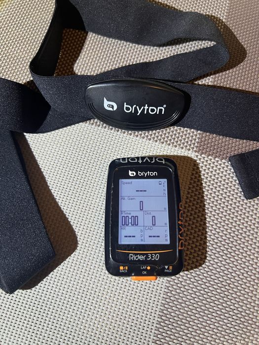 Велокомп'ютер Bryton Rider 330 T