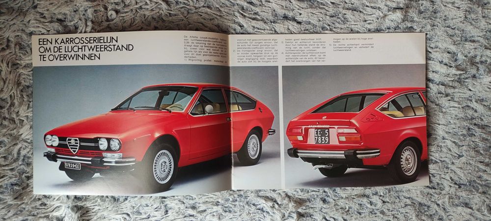 Prospekt Alfa Romeo GT / GTV