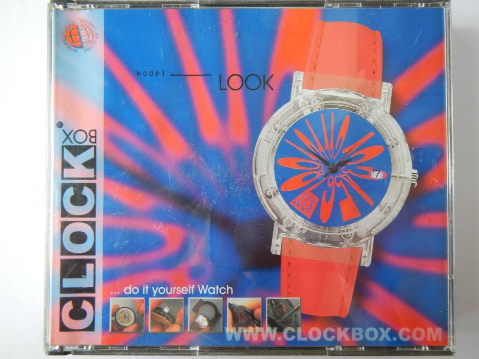 Relógio tipo swatch para montar. Já só há 8 modelos  8 modelos.