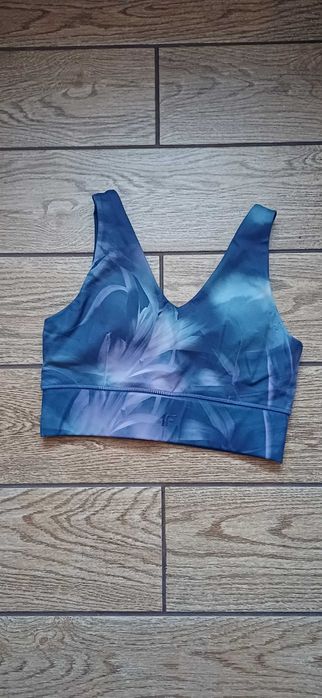 Niebieski# granatowy biustonosz sportowy 4F r. M