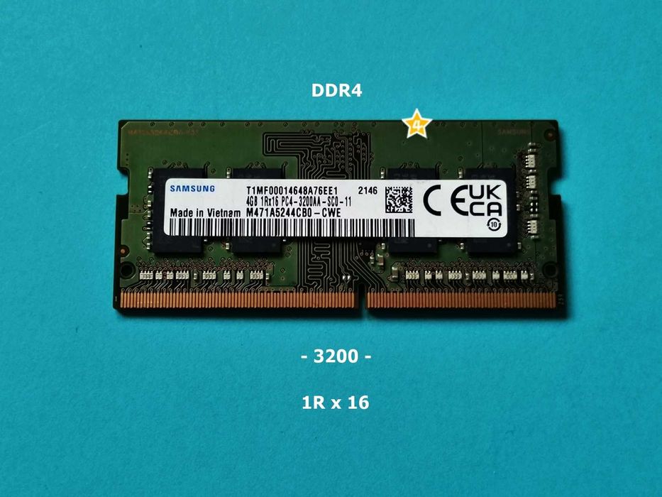 DDR4 4GB Samsung 3200AA