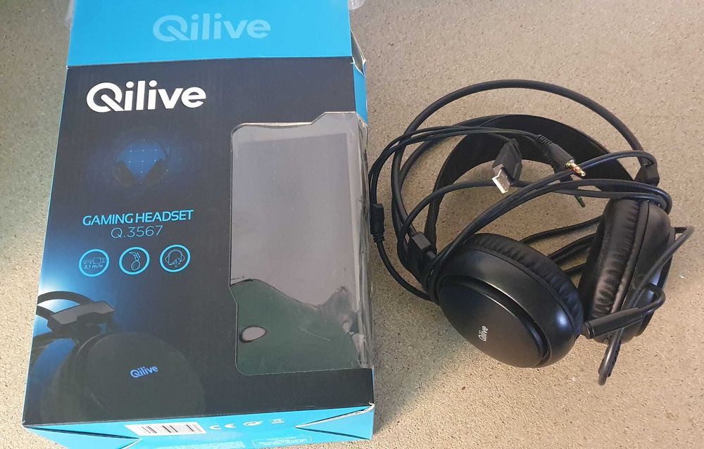 Słuchawki gamingowe Qilive Gaming Headset Q3567